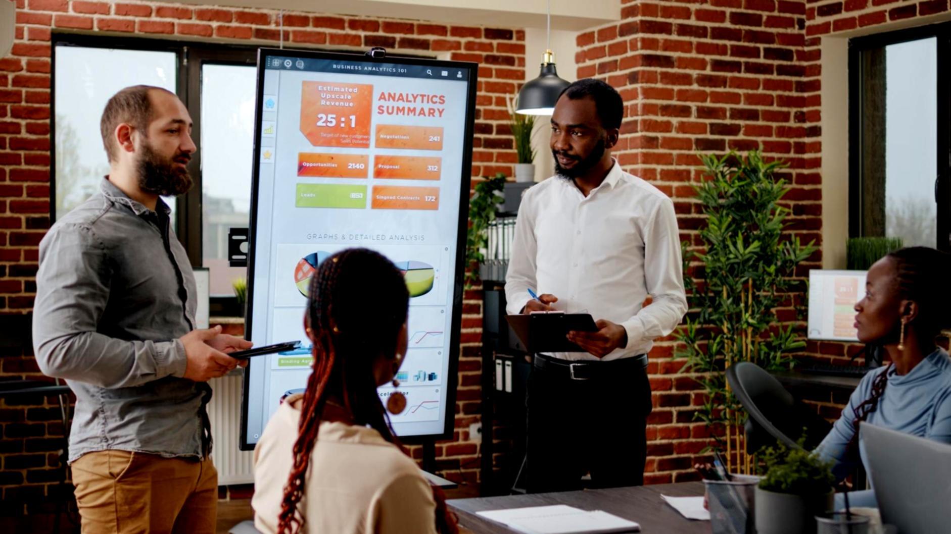 Collaboration autour des chiffres financiers